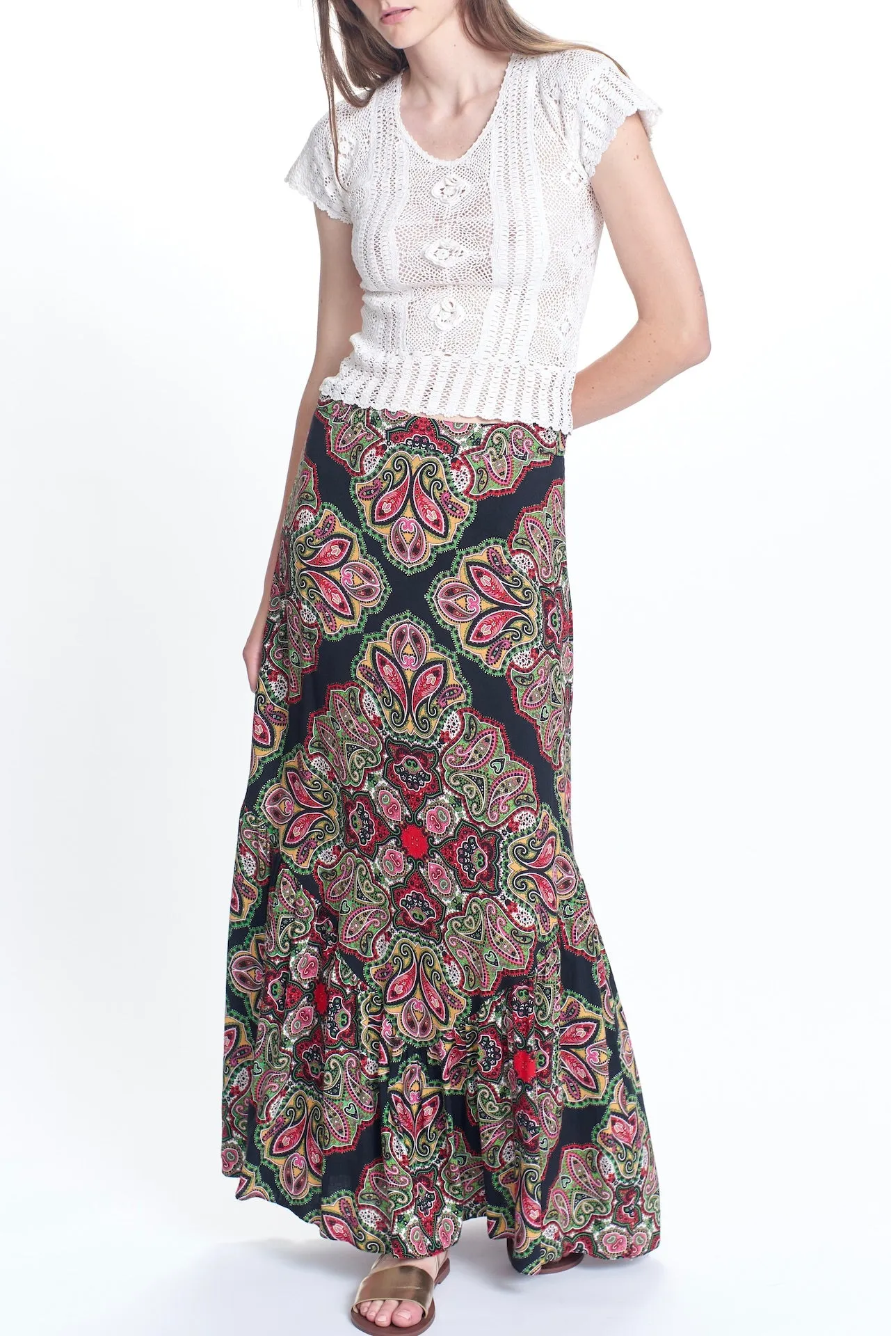 1980'S MAXI SKIRT skirt - Vintage