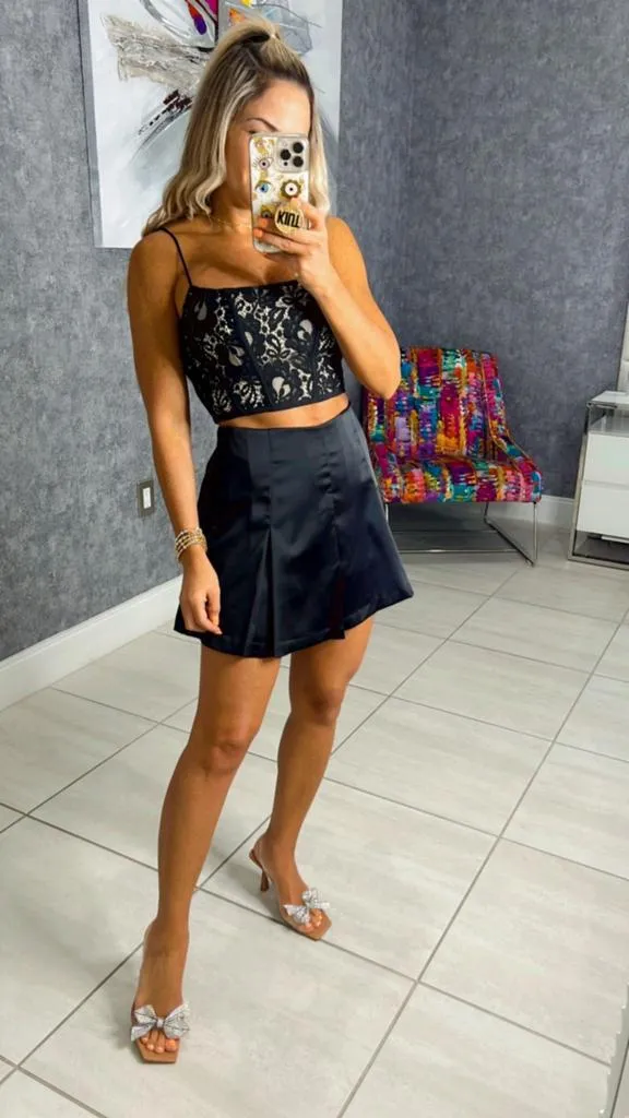 5016 Pleated skirt