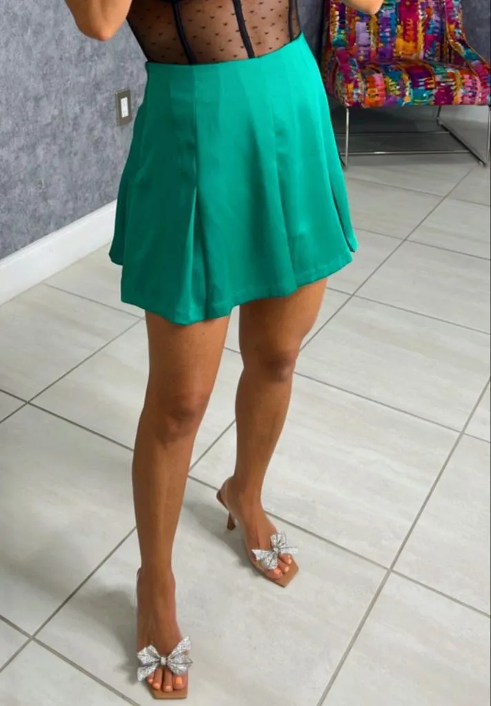5016 Pleated skirt