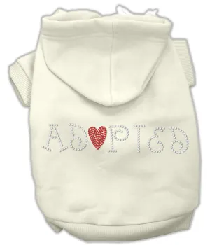 Adopted Hoodie Cream L (14)