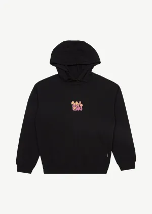 AFENDS Mens Intergalactic - Graphic Hoodie - Black