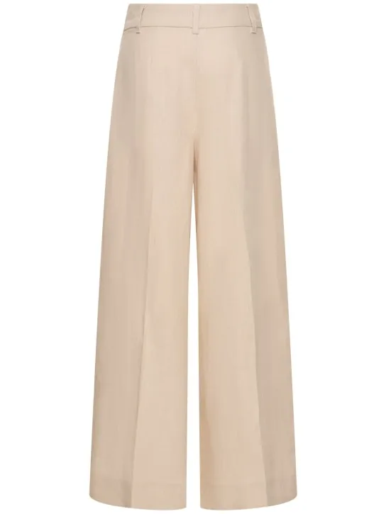 &#x27;S Max Mara   Lira linen pleated wide pants 