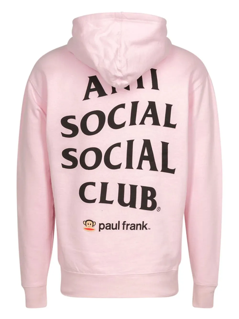 Anti Social Social Club x Paul Frank Hoodie Pink