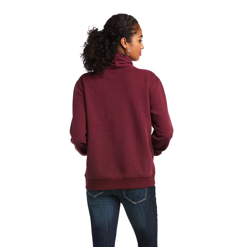Ariat Women's REAL Logo Script Cowl Sweatshirt