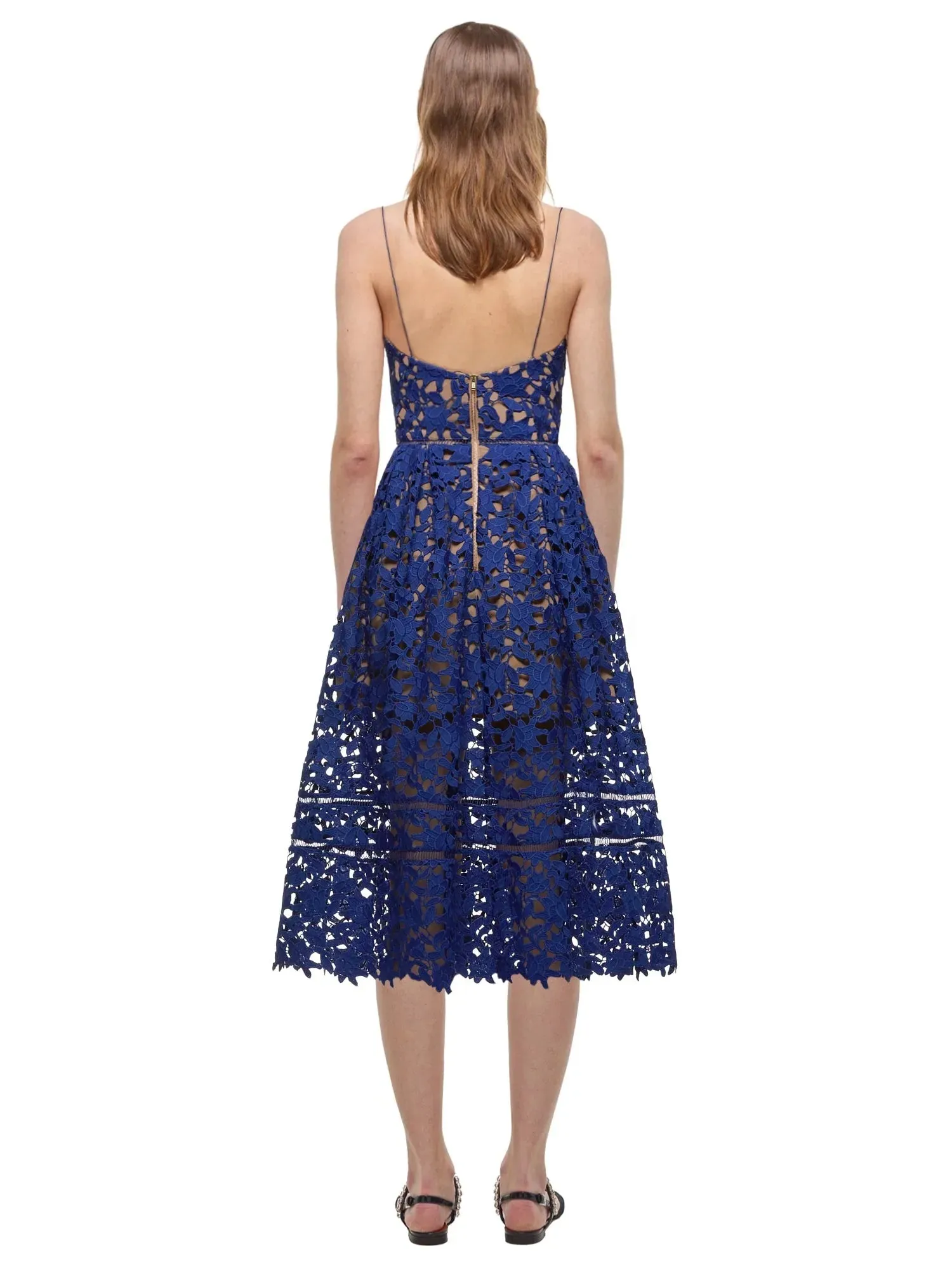 Azaelea Elegant Dress Cobalt