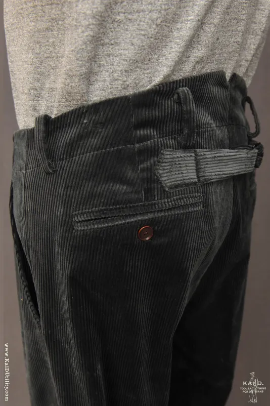Borough Pants - Jewel Grey Corduroy - 30, 34, 36, 38