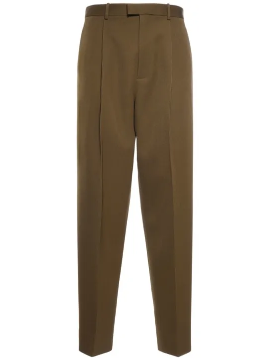 Bottega Veneta   Sartorial grain de poudre pleated pants 