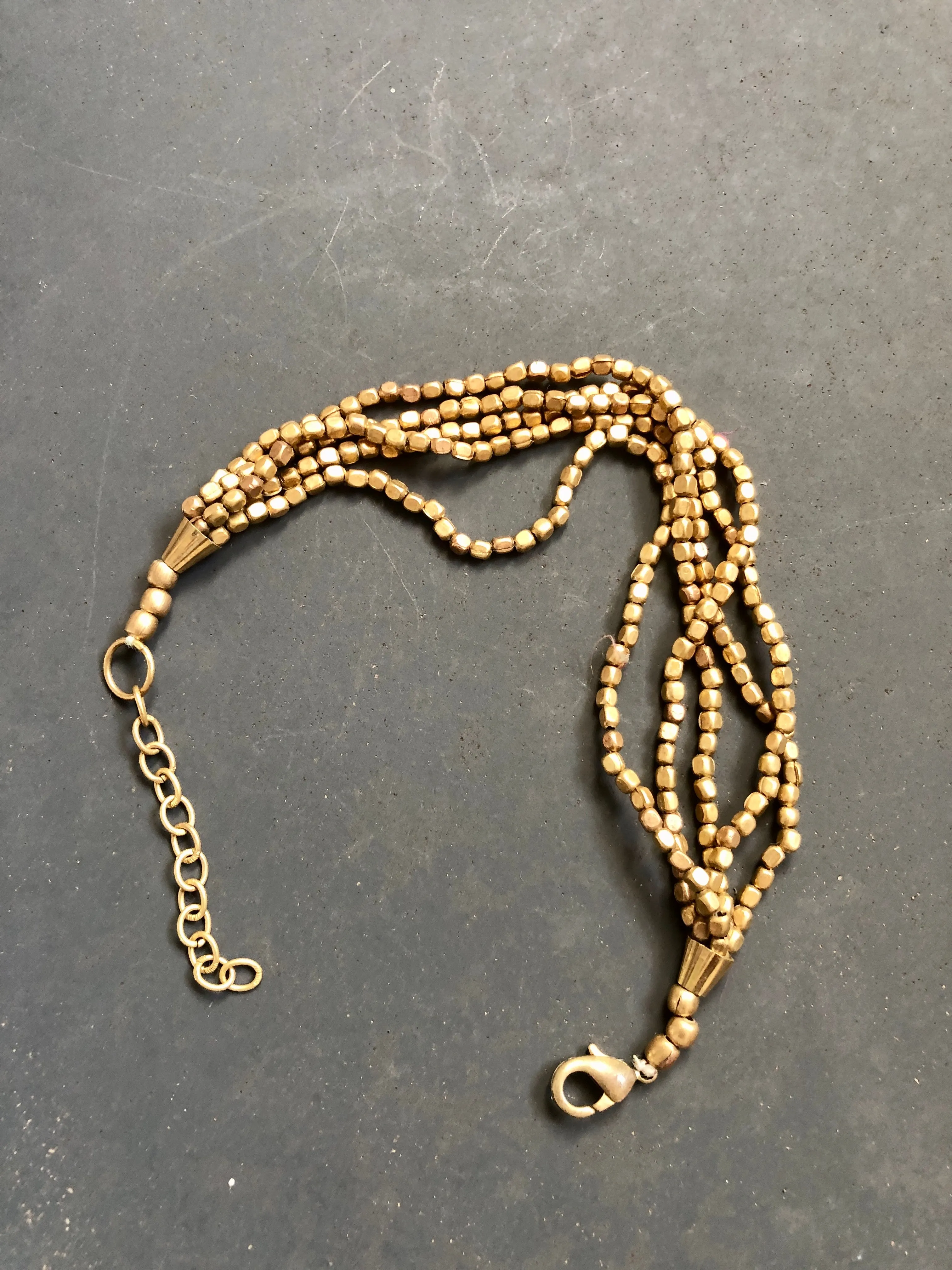 Brass Chain bracelet / anklet