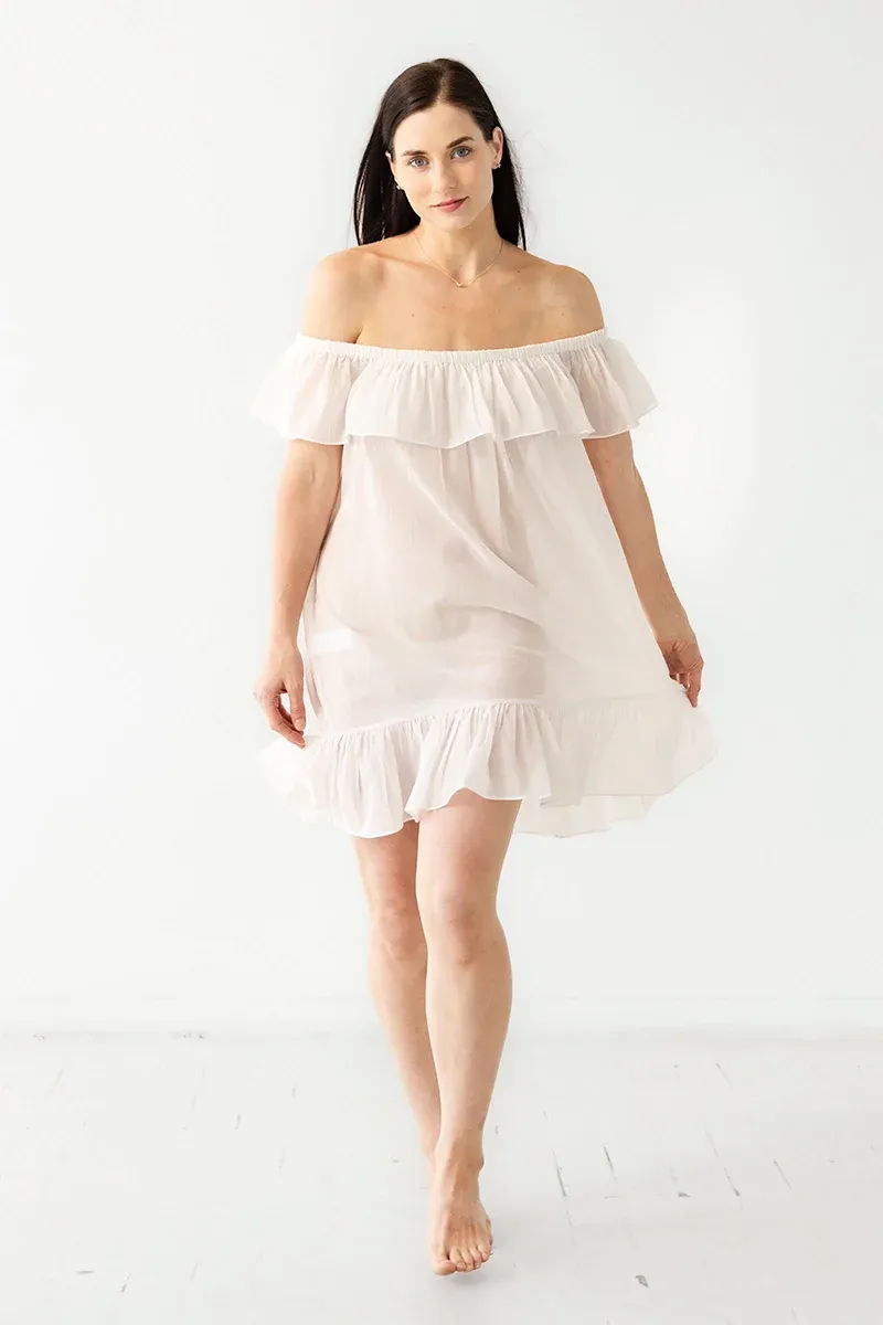Campesina Off The Shoulder Cover Up