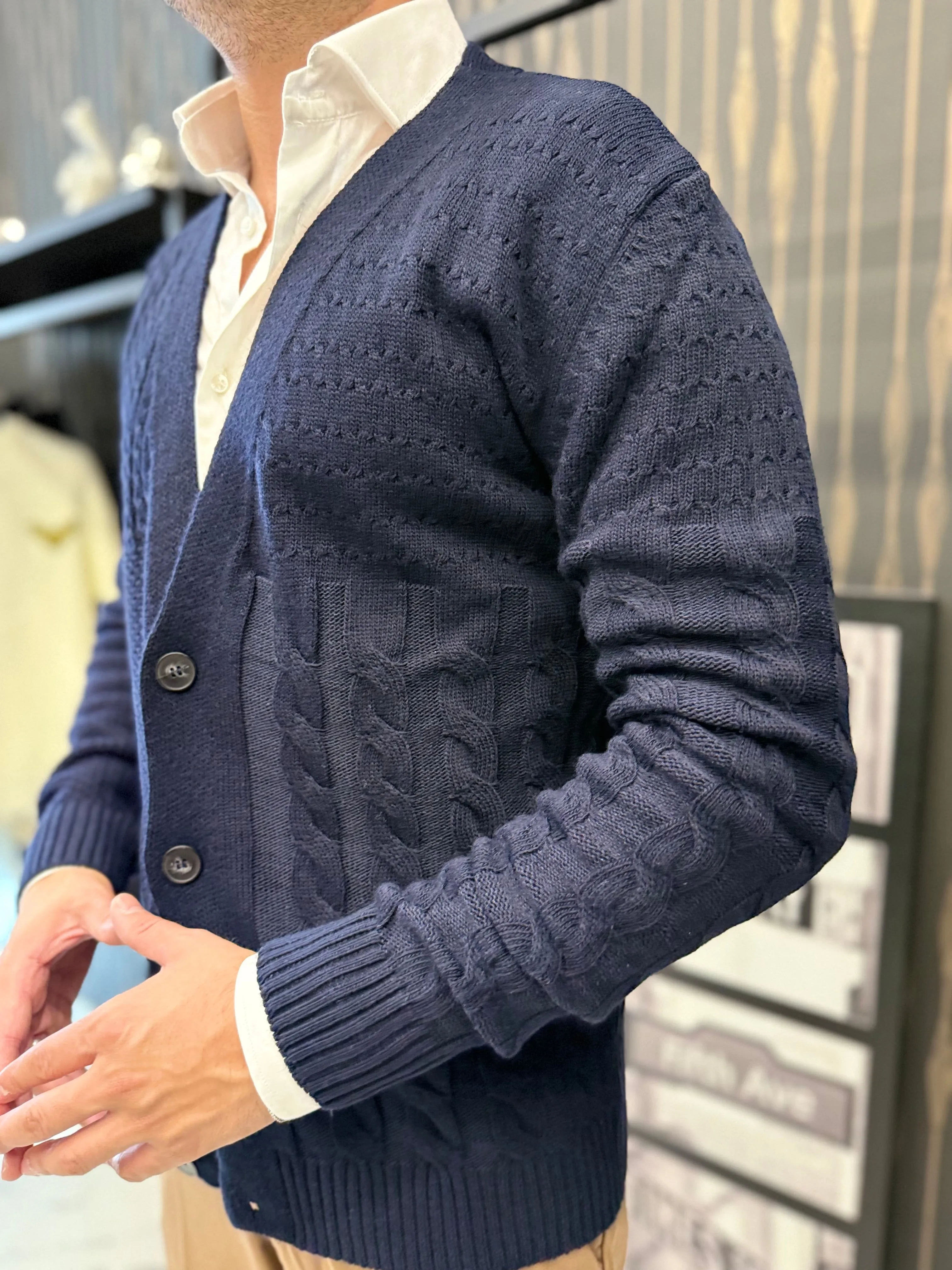 Cardigan chic