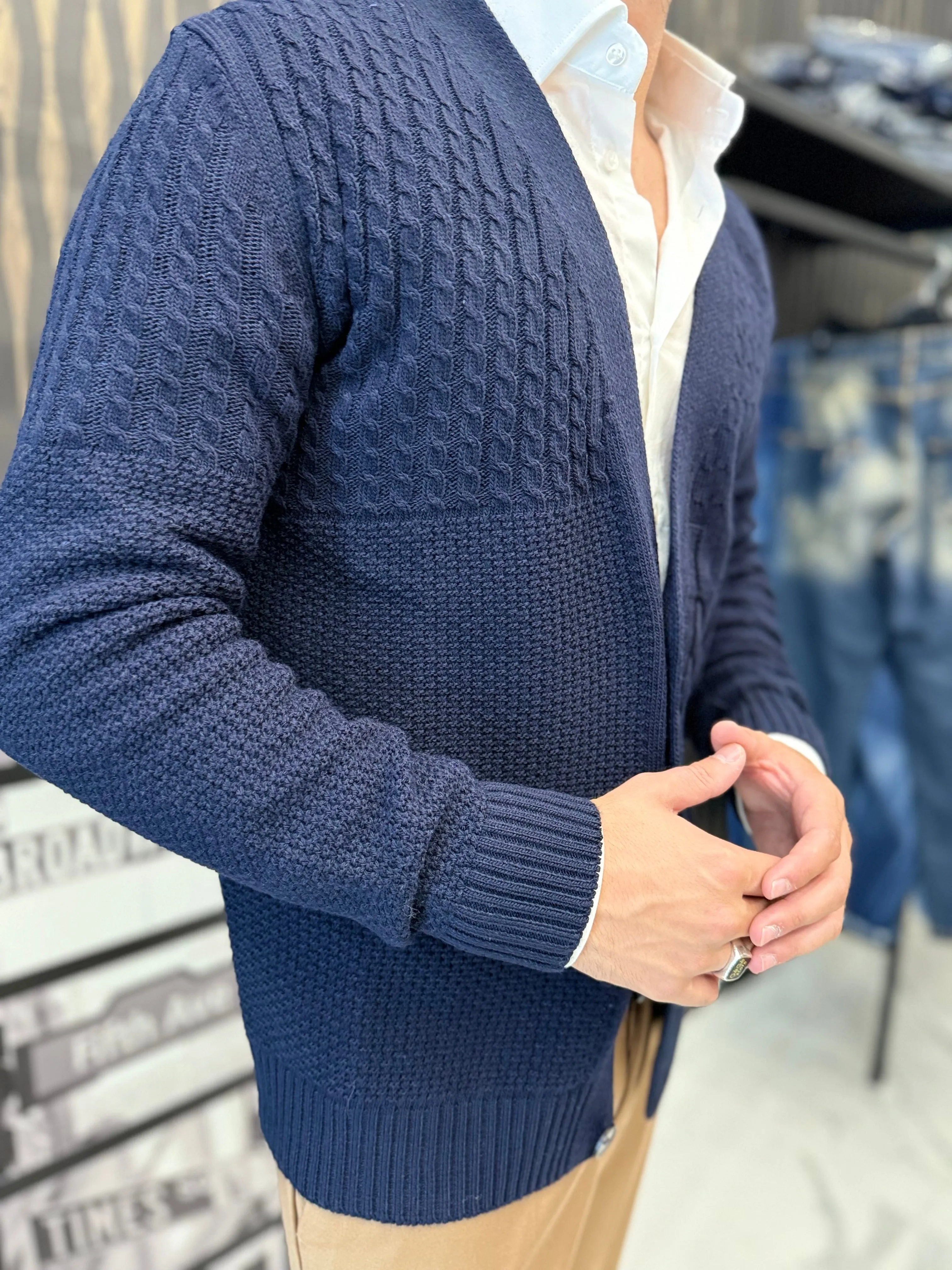 Cardigan chic