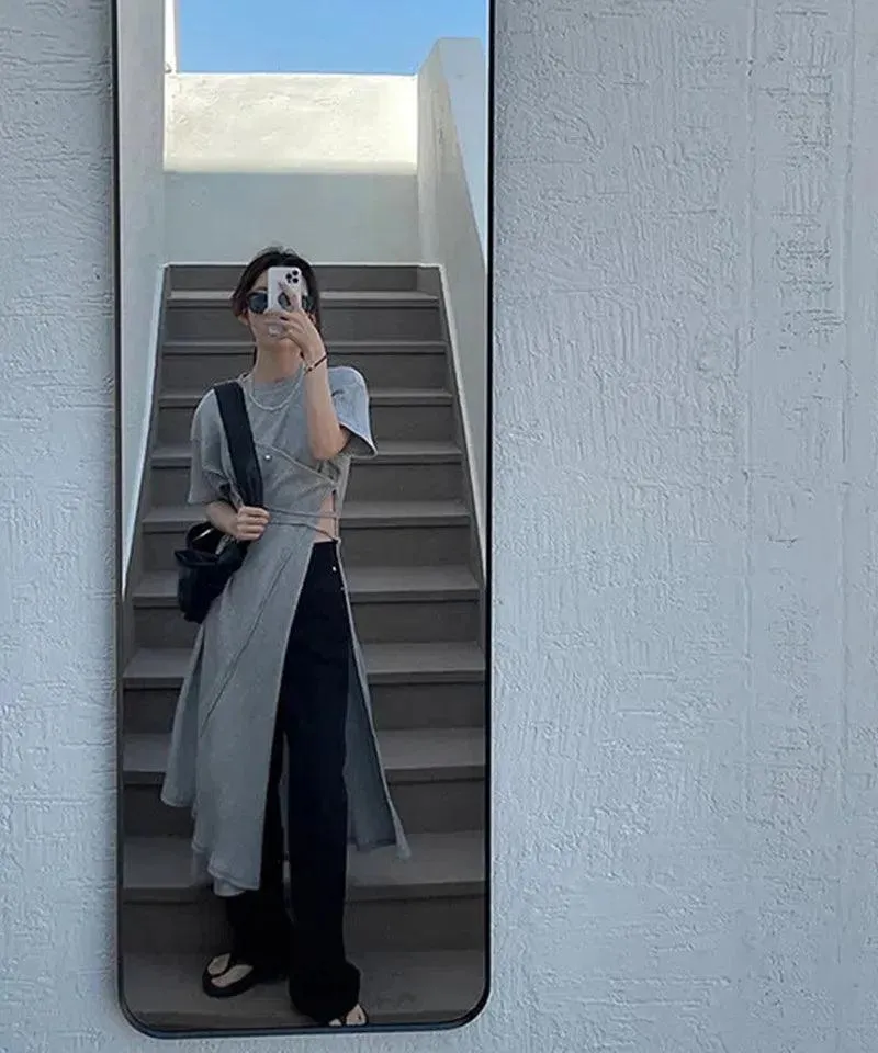 Chic Bandage Asymmetry Dress