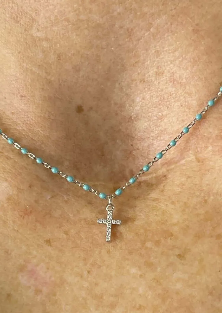 Cross My Heart Necklace