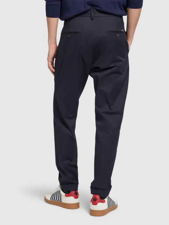 Dsquared2   Cotton one pleats pants 
