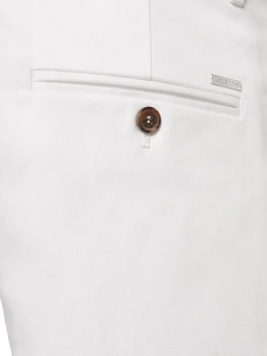 Dsquared2   Cotton one pleats pants 