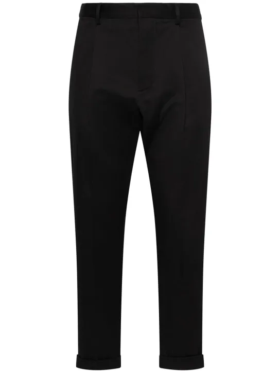 Dsquared2   Cotton one pleats pants 