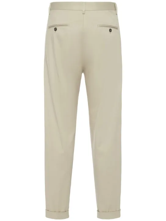 Dsquared2   Cotton one pleats pants 