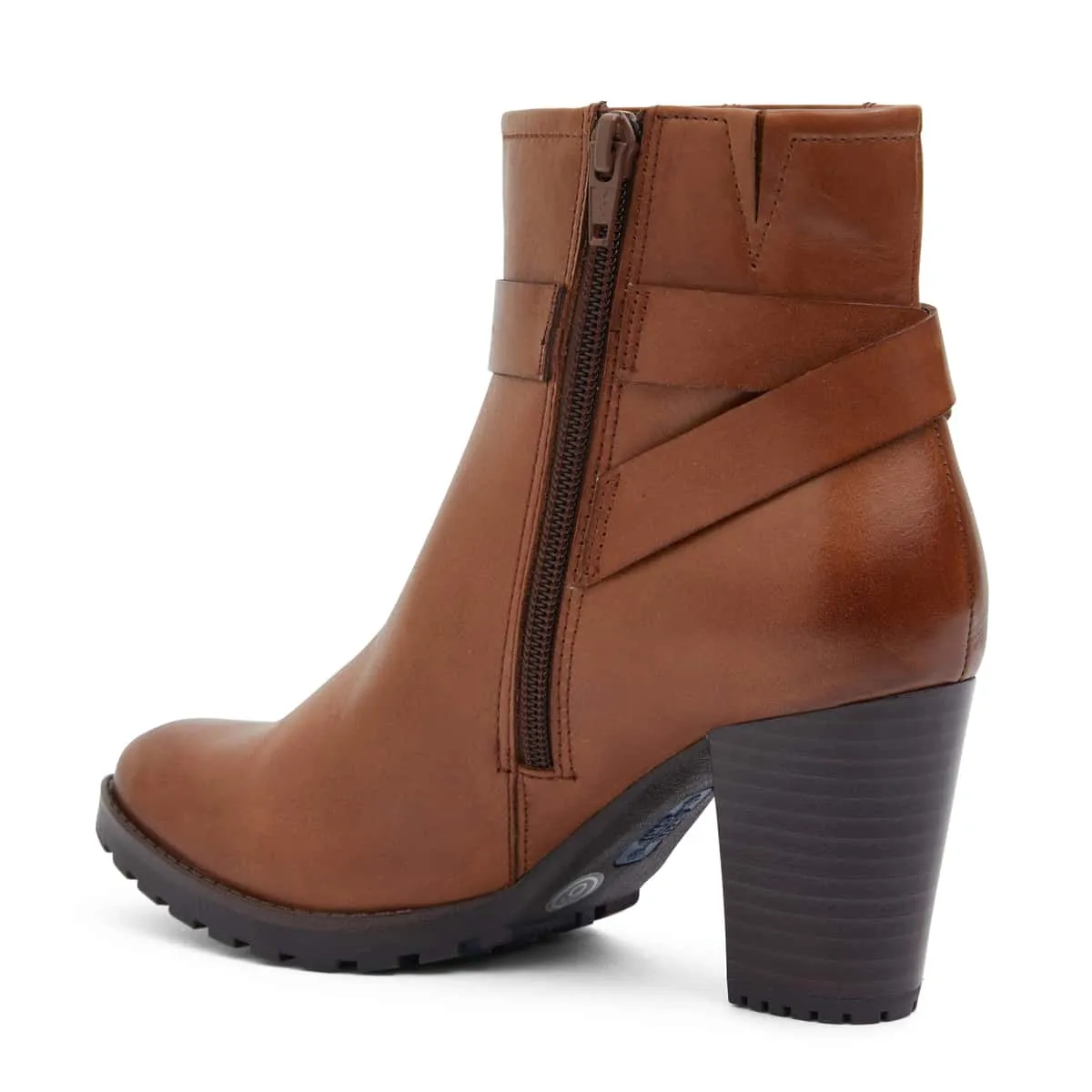 Eaton Boot in Mid Brown Leather