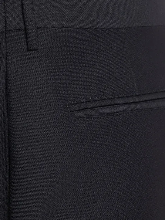 Etro   Extra wide pleated wool pants 