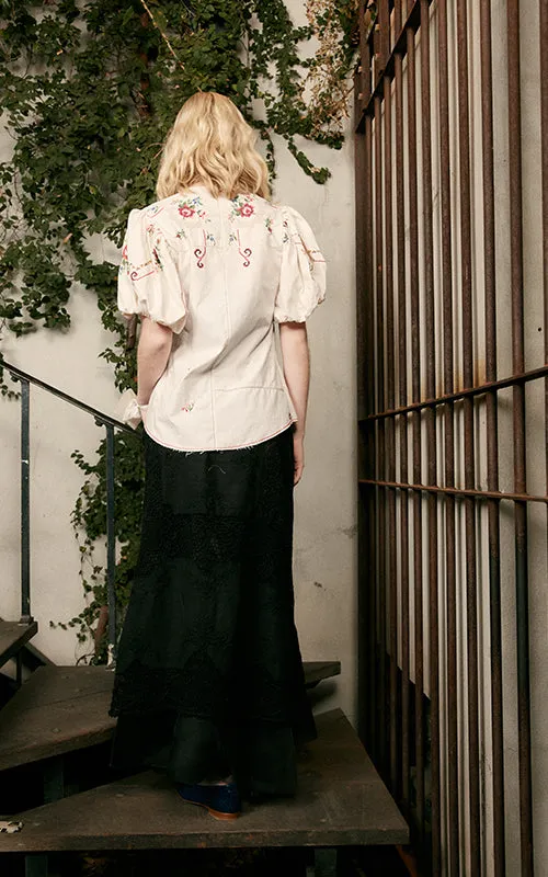 everyones cross-stitch cotton shirt