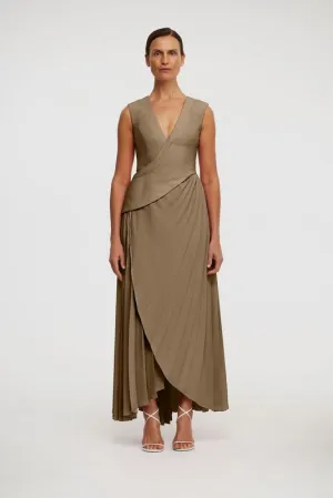 Fairfield Maxi Dress Storm Green