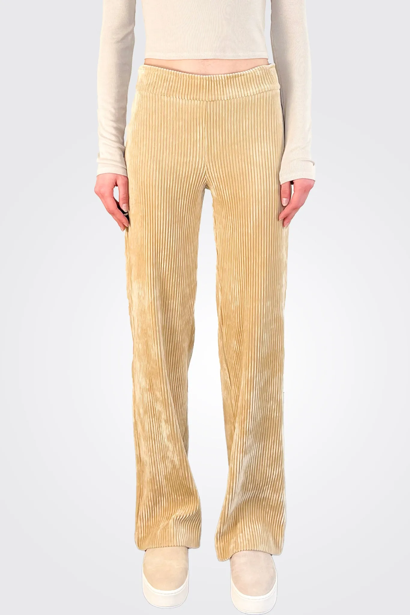 Flavia Corduroy Pant - Khaki