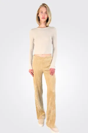 Flavia Corduroy Pant - Khaki