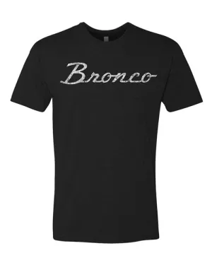 Ford Bronco Script Vintage Wash Premium T-Shirt