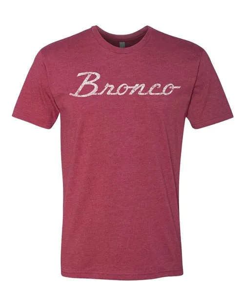 Ford Bronco Script Vintage Wash Premium T-Shirt