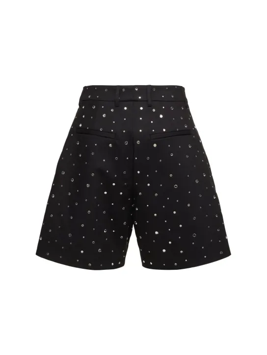 Giuseppe Di Morabito   Embellished cotton blend shorts 