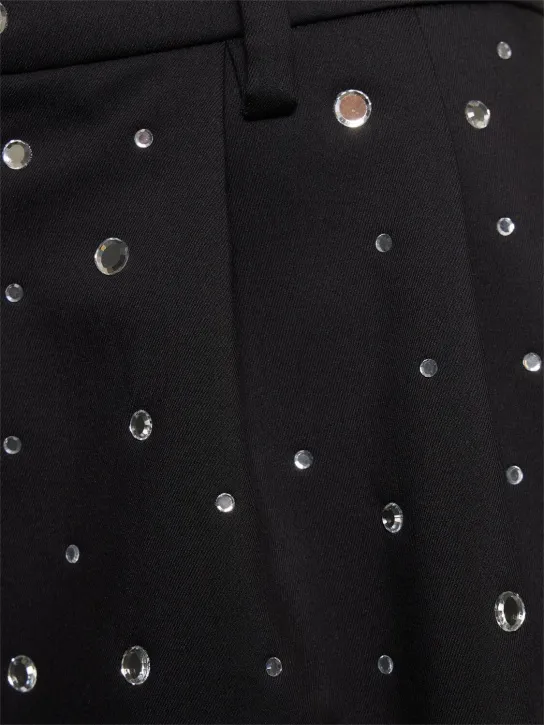 Giuseppe Di Morabito   Embellished cotton blend shorts 
