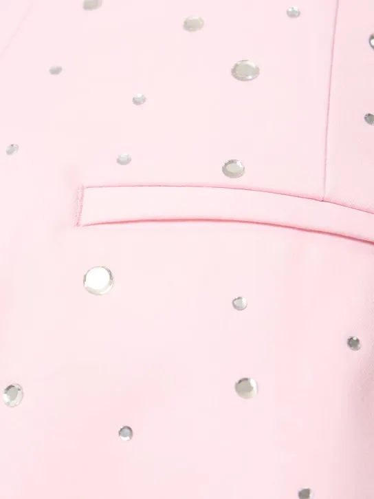 Giuseppe Di Morabito   Embellished cotton blend shorts 