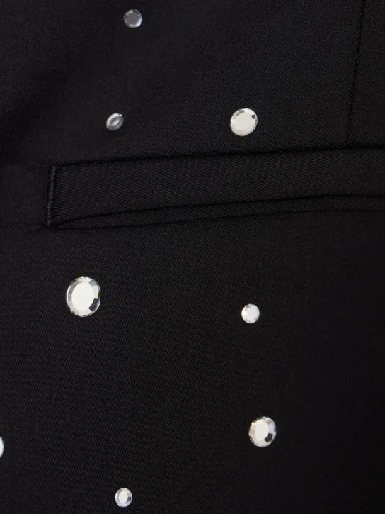 Giuseppe Di Morabito   Embellished cotton blend shorts 