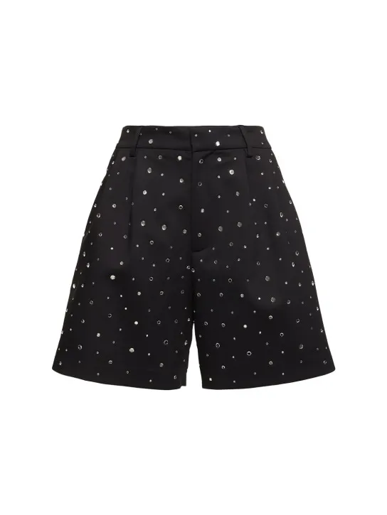 Giuseppe Di Morabito   Embellished cotton blend shorts 