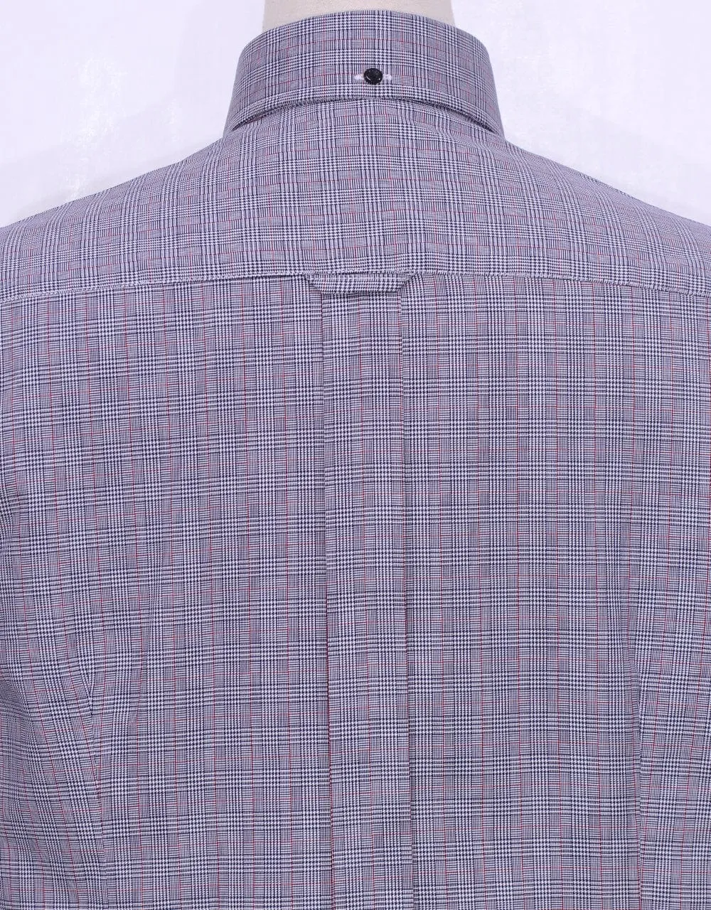 Grey Prince Of Wales Check Shirt