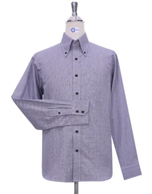Grey Prince Of Wales Check Shirt