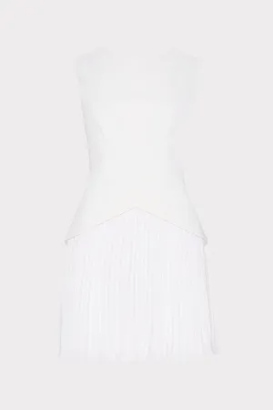 Haddy Pleated Mini Dress