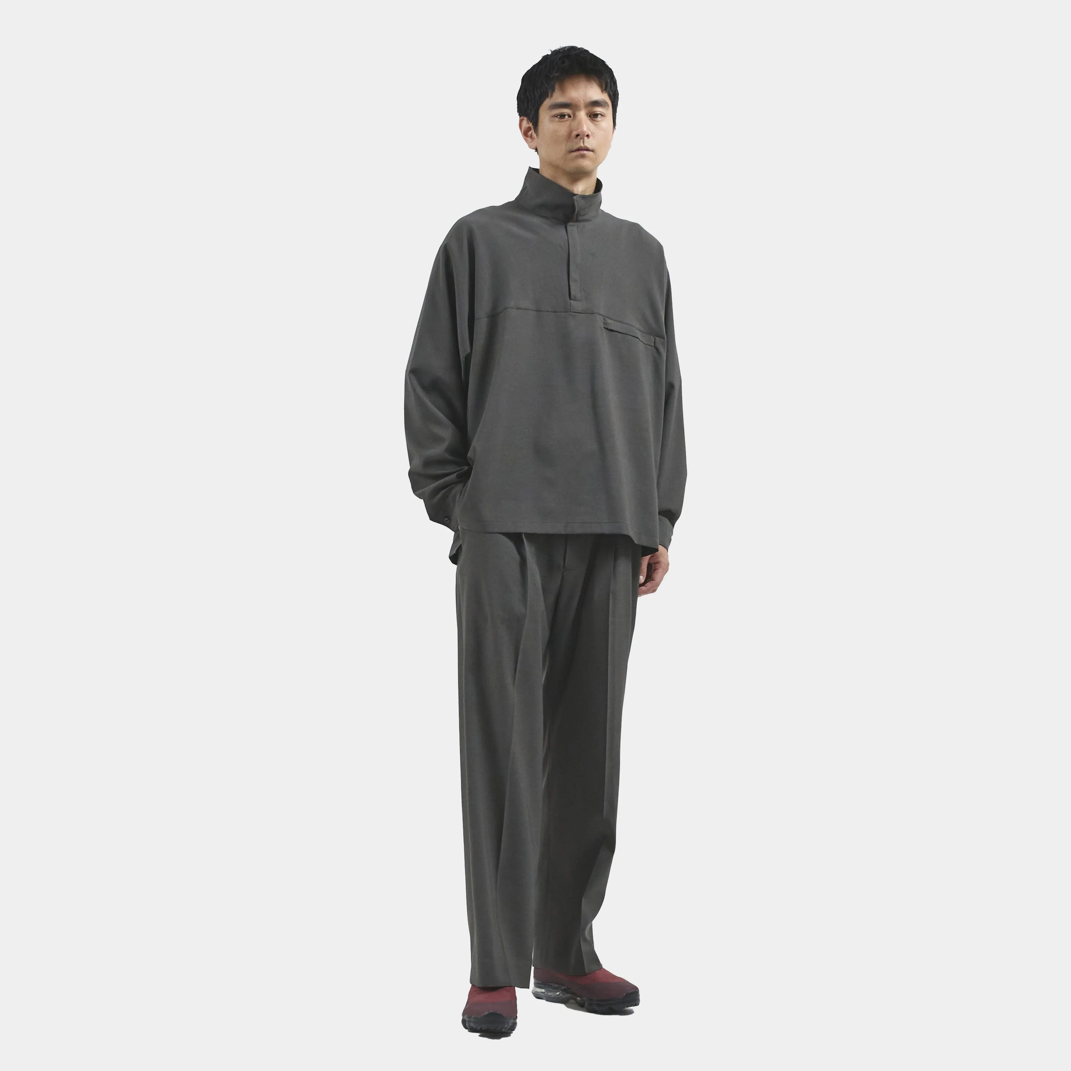 Half-zip Pullover SH(Raw Umber) / MW-SH25103