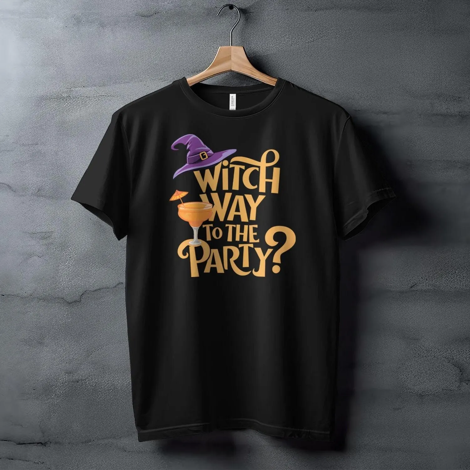 Halloween Witch Way To The Party Shirt, Cocktail Halloween Shirt, Funny Halloween Party Shirt, Witch Hat Shirt, Halloween Sweatshirt