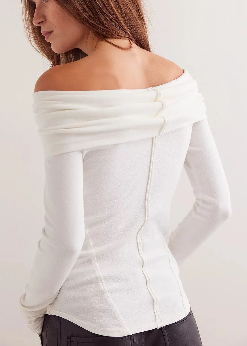 Iris Layering Top - Ivory