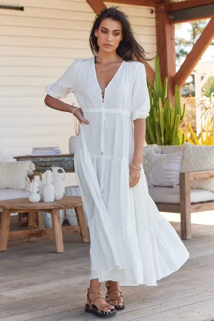Jaase Tessa Maxi Dress | White Poppy