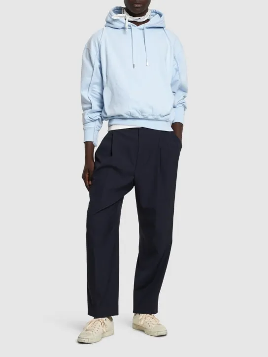 Jacquemus   Le Sweatshirt Camargue cotton hoodie 