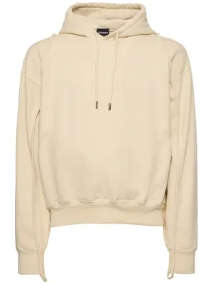 Jacquemus   Le Sweatshirt Camargue cotton hoodie 