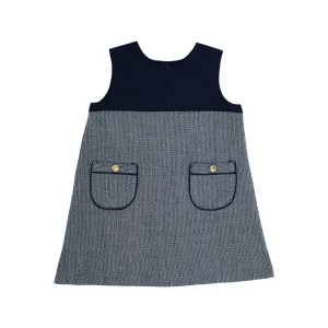 Jill Jumper - Nantucket Navy Tweed