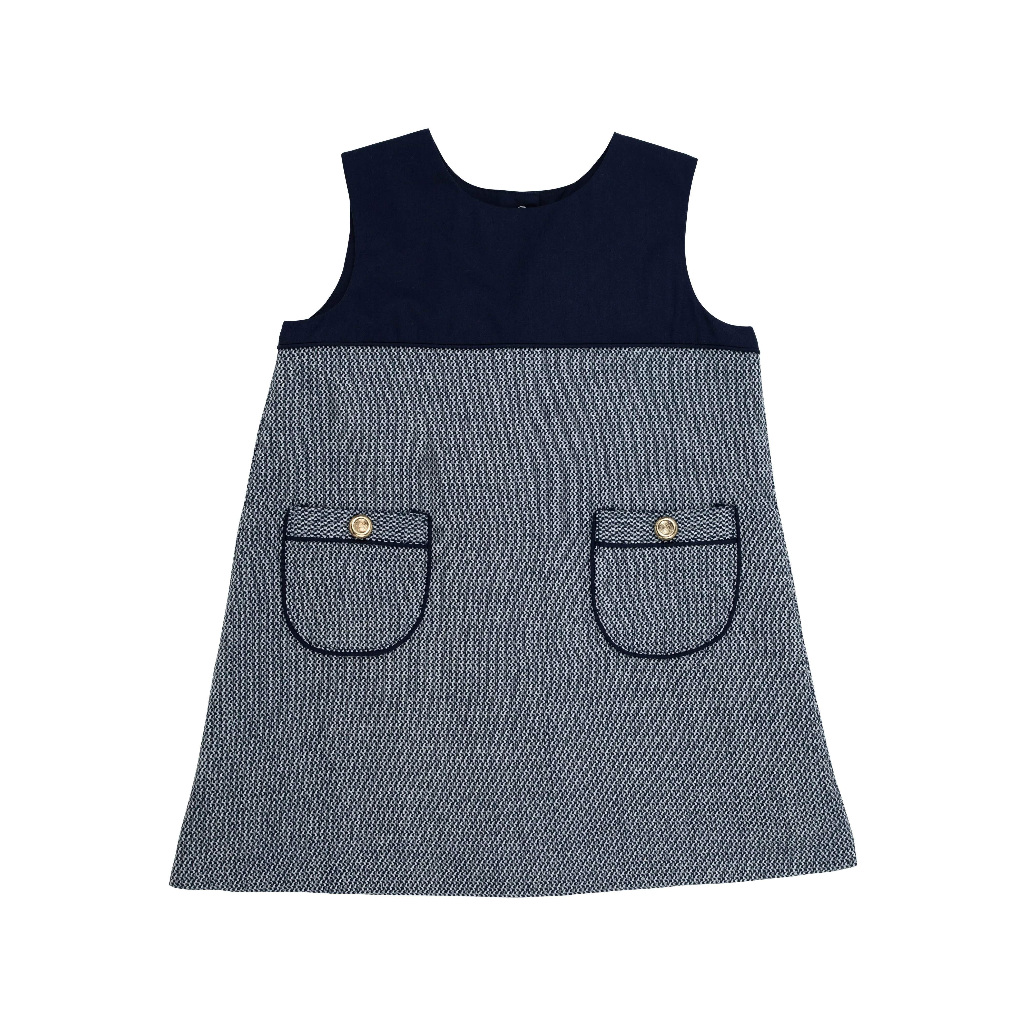 Jill Jumper - Nantucket Navy Tweed