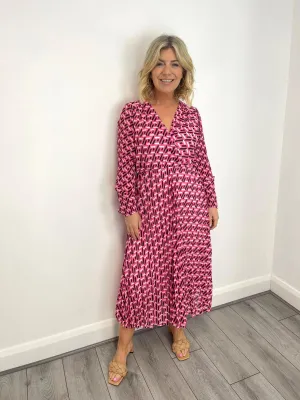 Leilani Midi Dress (Pink)