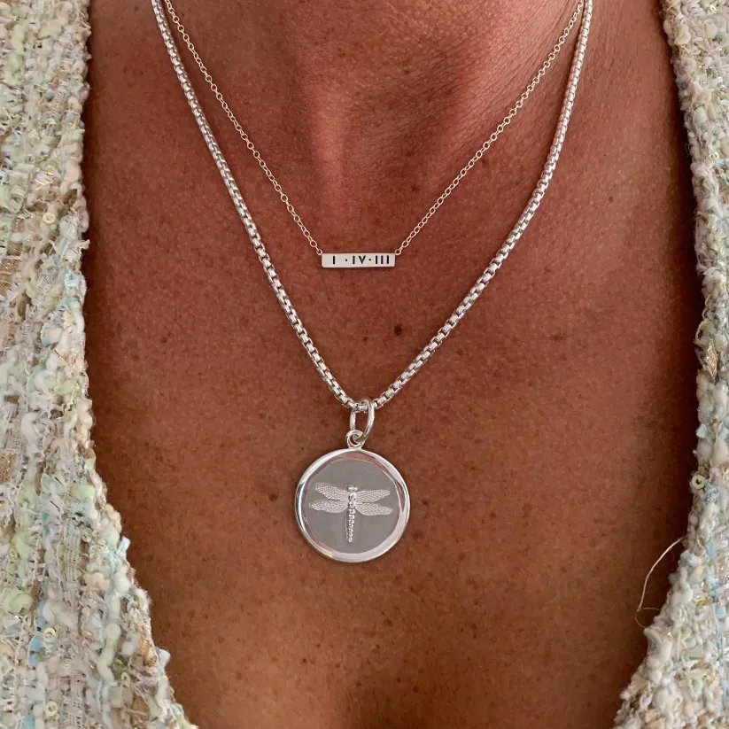 LOLA® Sterling Silver Rounded Box Chain