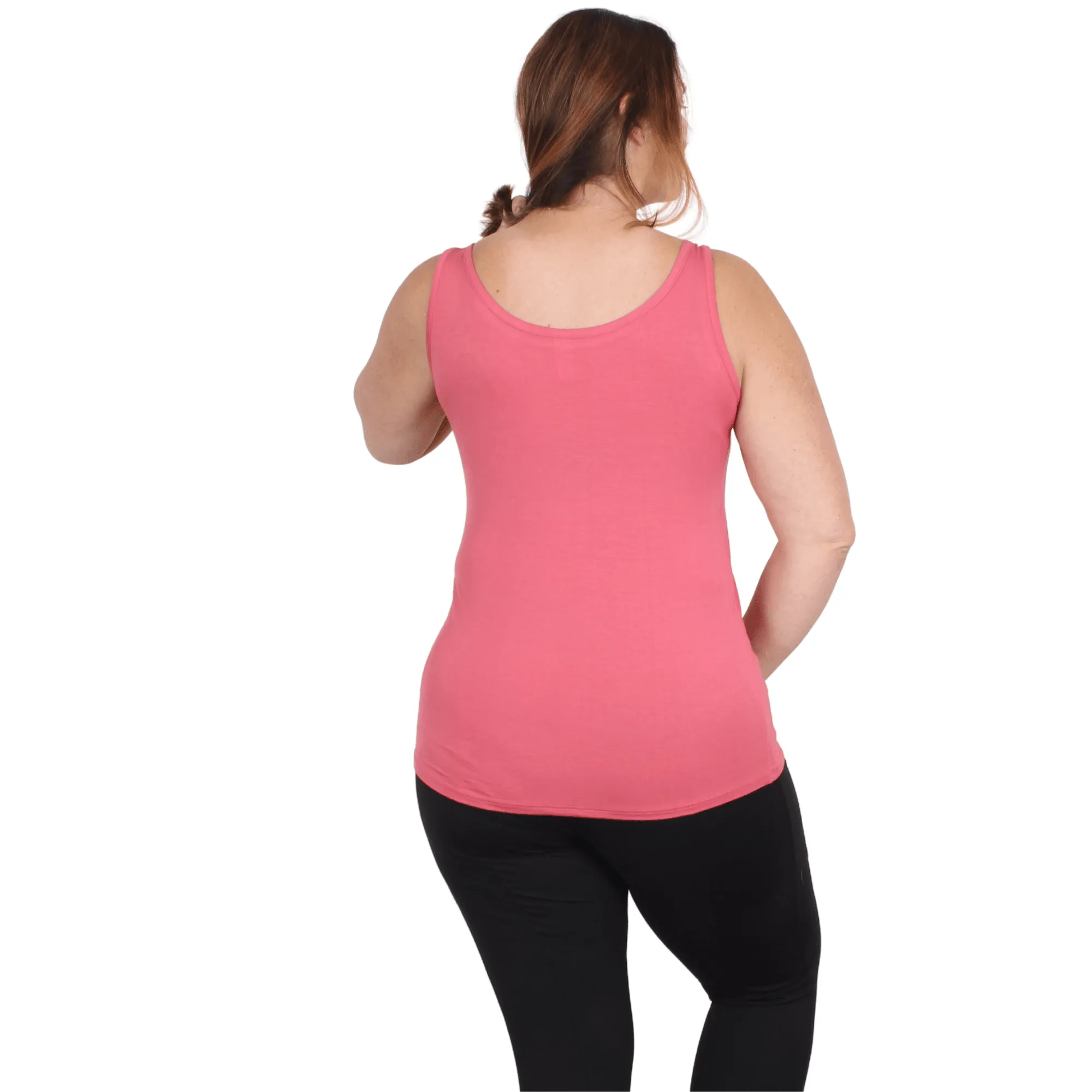 Lux Essential Tank Top | Camellia