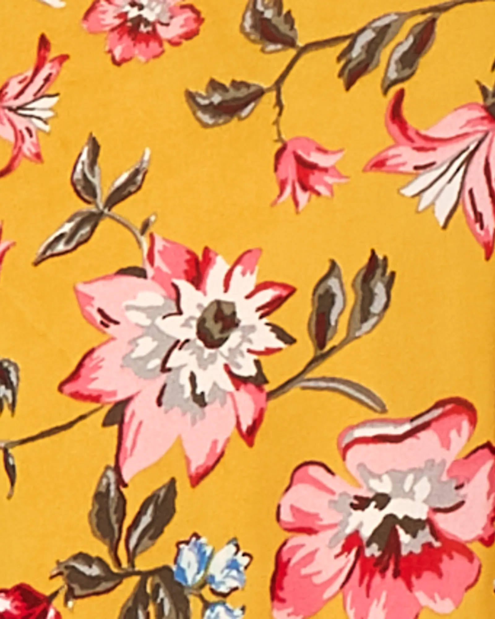 Marita Bell Sleeve Blouse | Yellow / Red