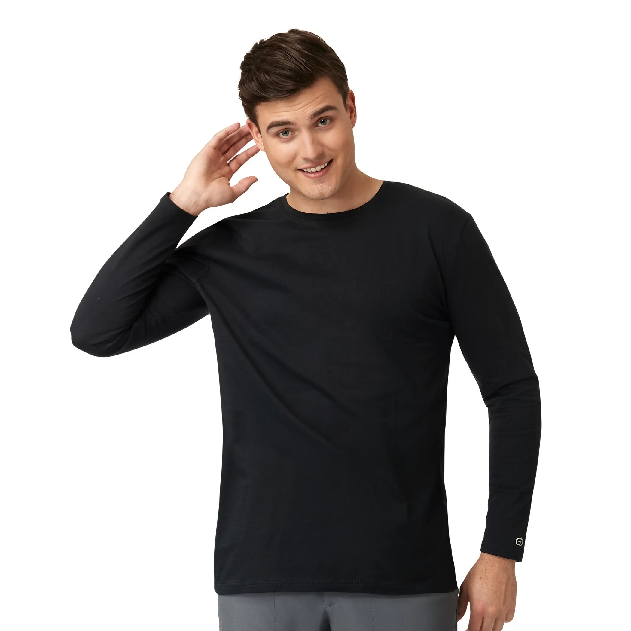 Men's Performance Black Layering Tee